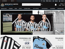 Tablet Screenshot of nufcdirect.com